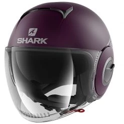 Shark Nano Street Neon Open Faced Helmet (Matt Purple)