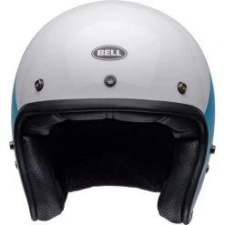 Bell Custom 500 Riff Open Face Helmet (Gloss White/Blue) 7 Bell Custom 500 Riff Open Face Helmet (Gloss White/Blue) -Helmets Open Face Sales 33882 2