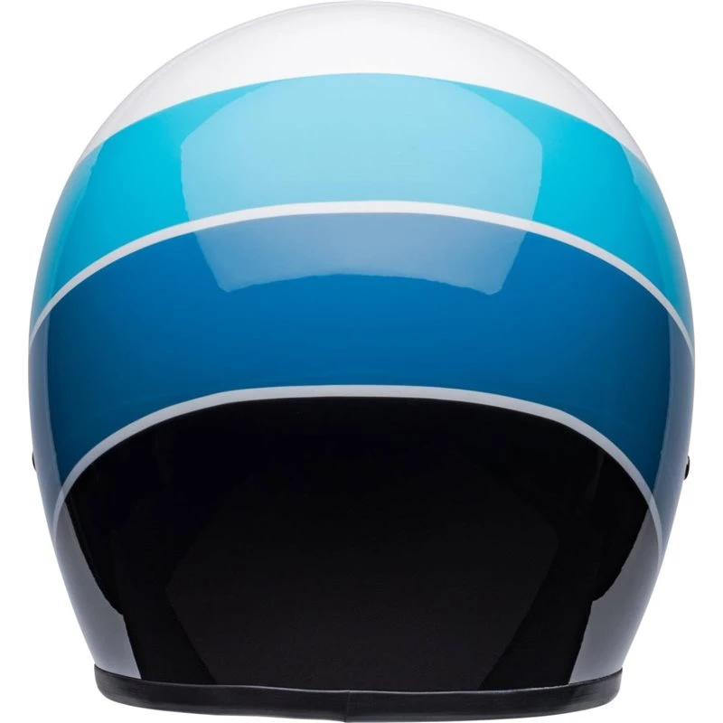 Bell Custom 500 Riff Open Face Helmet (Gloss White/Blue) 4 Bell Custom 500 Riff Open Face Helmet (Gloss White/Blue) - Image 4