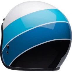 Bell Custom 500 Riff Open Face Helmet (Gloss White/Blue) 9 Bell Custom 500 Riff Open Face Helmet (Gloss White/Blue) -Helmets Open Face Sales 33882 4