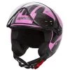 Spada Hellion Twist Open Face Helmet (Pink)