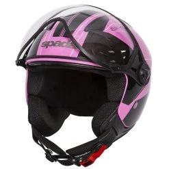 Spada Hellion Twist Open Face Helmet (Pink)