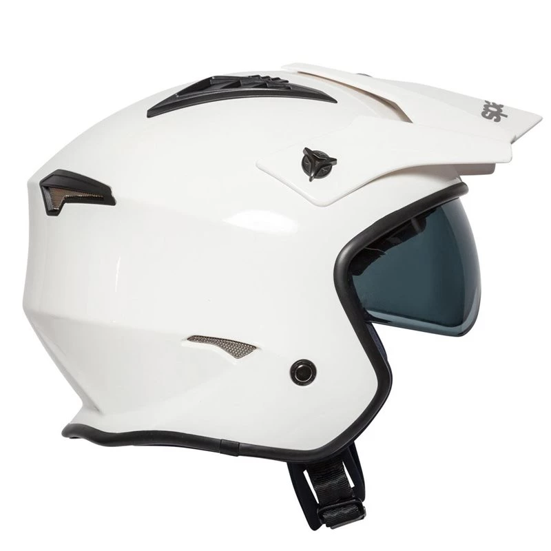 Spada Rock Open Face Helmet (White) 5 Spada Rock Open Face Helmet (White) - Image 5