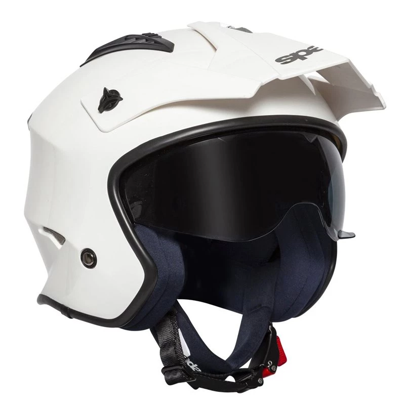 Spada Rock Open Face Helmet (White) 6 Spada Rock Open Face Helmet (White) - Image 6
