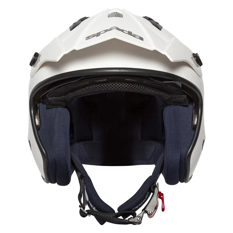 Spada Rock Open Face Helmet (White) 7 Spada Rock Open Face Helmet (White) - Image 7