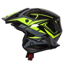 Spada Rock Stream Open Face Helmet (Black/Flo/Grey) -Helmets Open Face Sales 34243 11