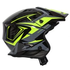 Spada Rock Stream Open Face Helmet (Black/Flo/Grey) -Helmets Open Face Sales 34243 7