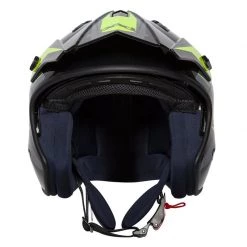 Spada Rock Stream Open Face Helmet (Black/Flo/Grey) -Helmets Open Face Sales 34243 9