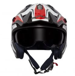 Spada Rock Stream Open Face Helmet (Black/Red/White) -Helmets Open Face Sales 34244 6