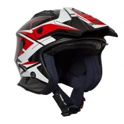 Spada Rock Stream Open Face Helmet (Black/Red/White) -Helmets Open Face Sales 34244 7