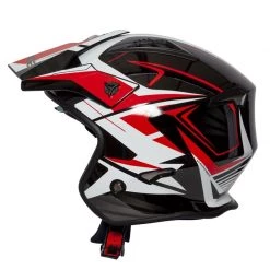 Spada Rock Stream Open Face Helmet (Black/Red/White) -Helmets Open Face Sales 34244 9