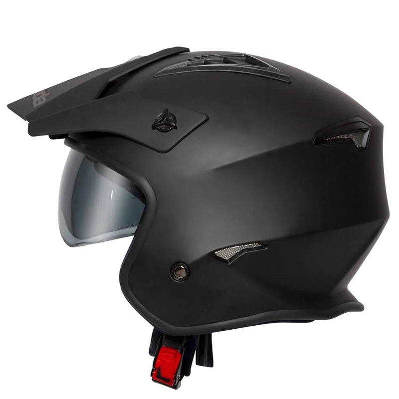 Spada Rock Open Face Helmet (Black) 2 Spada Rock Open Face Helmet (Black) - Image 2
