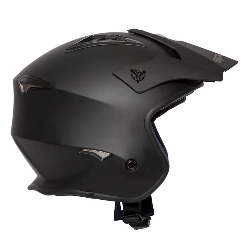 Spada Rock Open Face Helmet (Black) 8 Spada Rock Open Face Helmet (Black) - Image 8