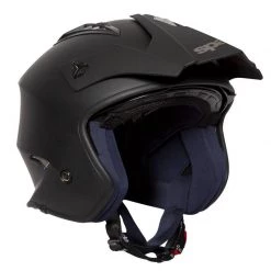 Spada Rock Open Face Helmet (Matt Black) -Helmets Open Face Sales 34246 8
